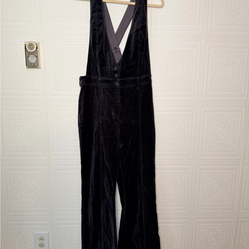 Anthropologie Pilcro Velvet Overalls 8 - Picture 2 of 8